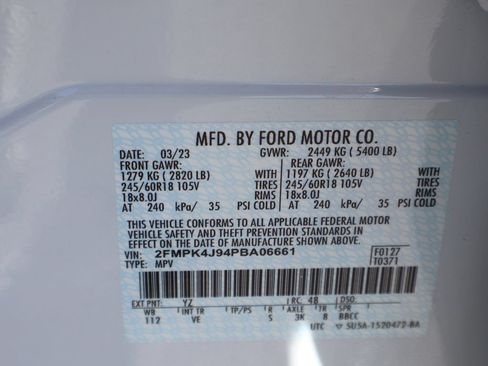 Certified 2023 Ford Edge SEL w/ Convenience Package AWD/4WD image 40
