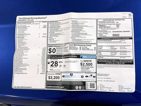 New 2026 BMW X1 xDrive28i w/ M Sport Package image 22