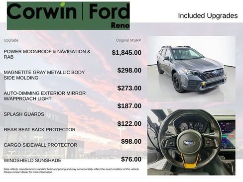 Used 2022 Subaru Outback Wilderness AWD/4WD image 3
