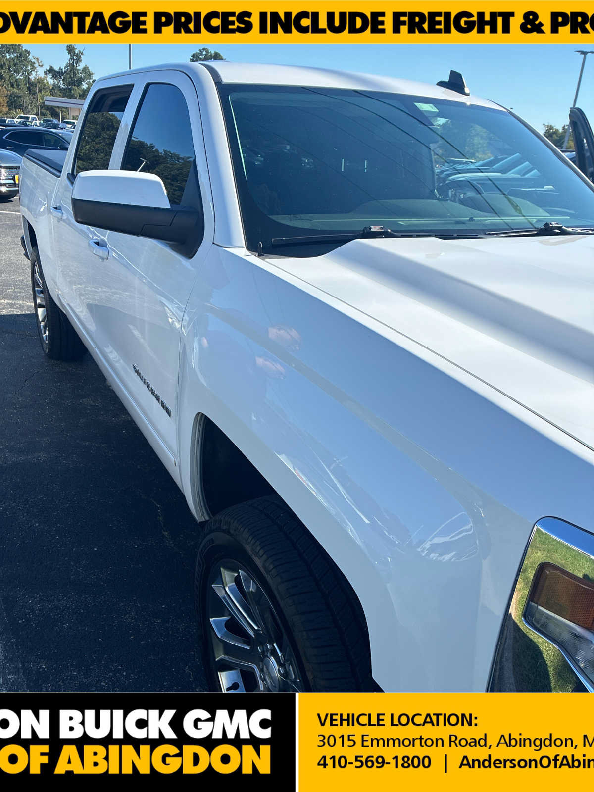 Used 2018 Chevrolet Silverado 1500 LT w/ All Star Edition AWD/4WD image 1