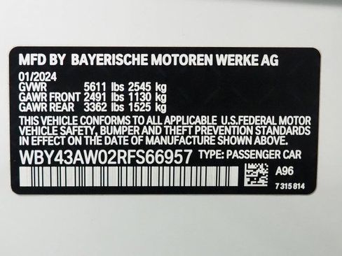 Used 2024 BMW i4 eDrive35 w/ Premium Package RWD image 77