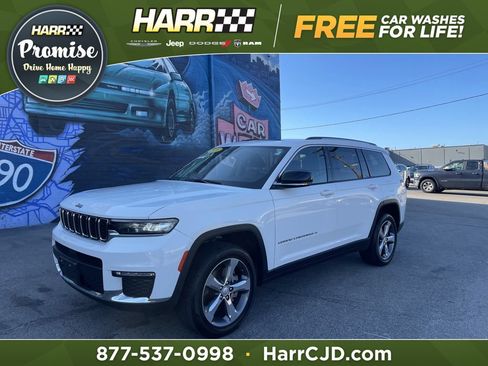 Certified 2021 Jeep Grand Cherokee L Limited AWD/4WD image 1