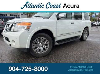 Used 2015 Nissan Armada Platinum w/ 2nd Row Captain Seat Package RWD video 1