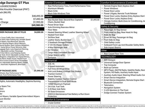 Used 2025 Dodge Durango GT AWD/4WD image 10