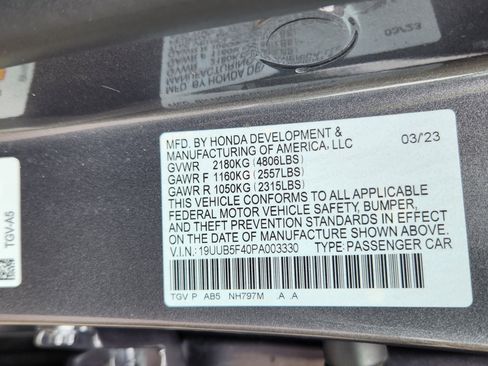 Used 2023 Acura TLX w/ Technology Package FWD image 22