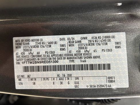 Used 2024 Ford F250 Lariat w/ Lariat Ultimate Package image 84