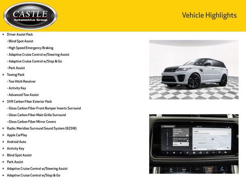 Used 2022 Land Rover Range Rover Sport SVR image 3