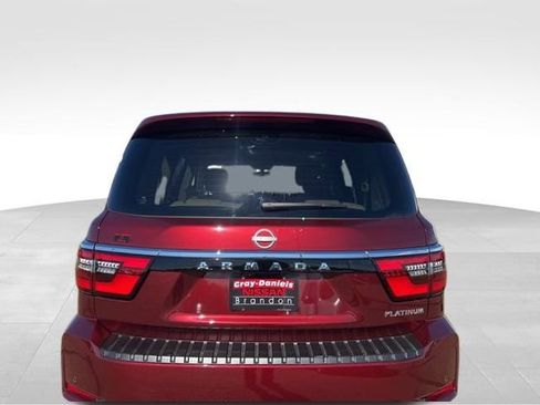 Certified 2024 Nissan Armada Platinum w/ Captain's Chairs Package image 3