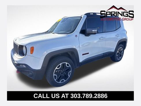 Used 2017 Jeep Renegade Trailhawk w/ Popular Equipment Group AWD/4WD image 1