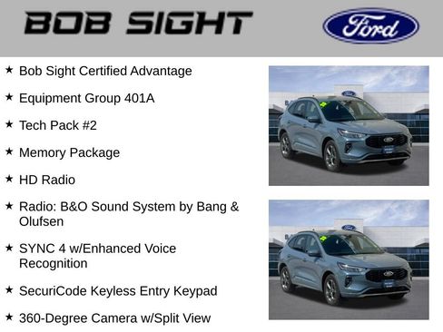 Used 2023 Ford Escape ST-Line Select w/ Tech Pack #2 AWD/4WD image 3