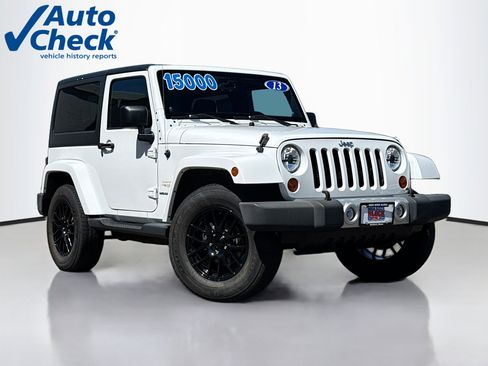 Used 2013 Jeep Wrangler Sahara w/ Trailer Tow Group AWD/4WD image 1