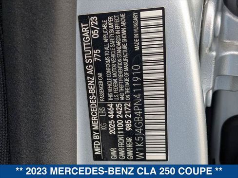 Used 2023 Mercedes-Benz CLA 250 image 23