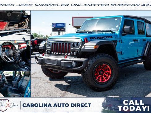 Used 2020 Jeep Wrangler Unlimited Rubicon AWD/4WD image 1