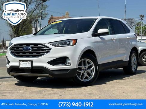 Used 2021 Ford Edge SEL w/ Cargo Accessory Package AWD/4WD image 1
