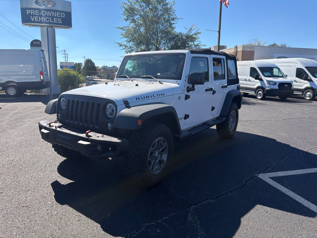 Used 2015 Jeep Wrangler Unlimited Rubicon w/ Dual Top Group AWD/4WD image 1