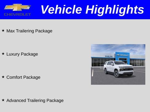 New 2026 Chevrolet Tahoe LT AWD/4WD image 2