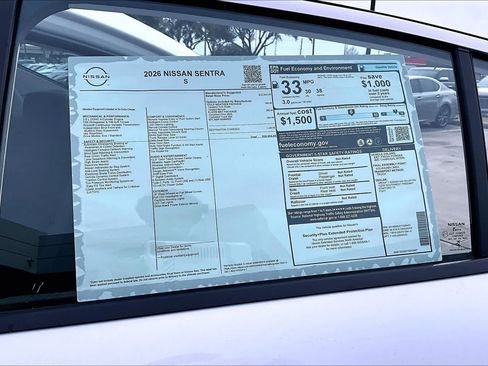 New 2026 Nissan Sentra S w/ S Cold Weather Package image 21