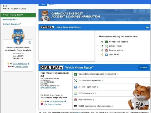 Used 2016 Ford F250 XLT w/ XLT Premium Package image 5