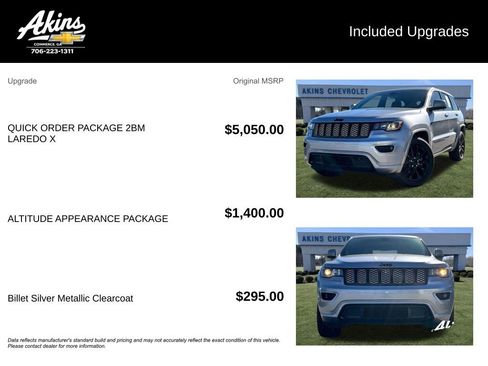 Used 2021 Jeep Grand Cherokee Laredo X image 5