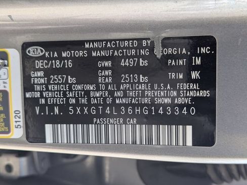 Used 2017 Kia Optima LX FWD image 34