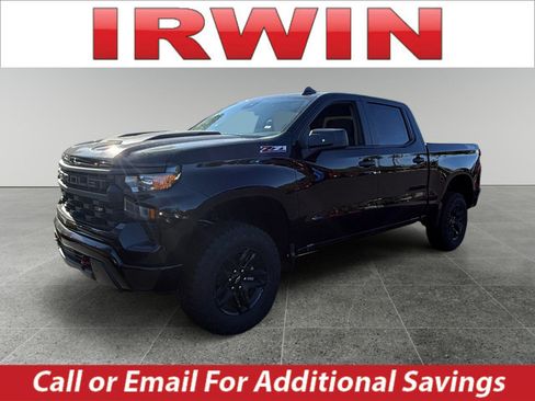 New 2026 Chevrolet Silverado 1500 Custom Trail Boss w/ LPO, Dark Essentials Package AWD/4WD image 1