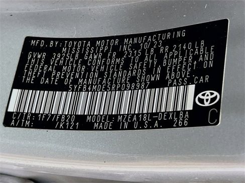 Used 2024 Toyota Corolla LE image 32