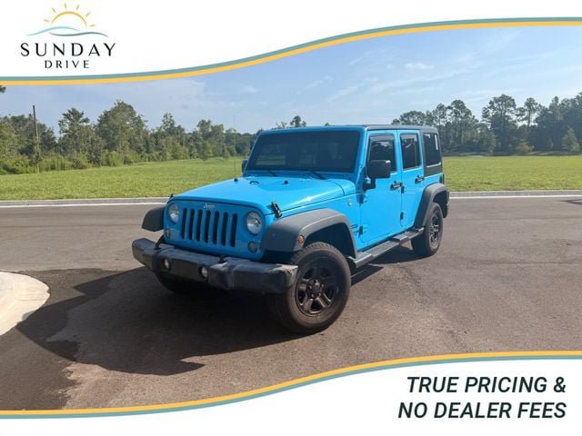 Used 2017 Jeep Wrangler Unlimited Sport w/ Connectivity Group AWD/4WD image 1