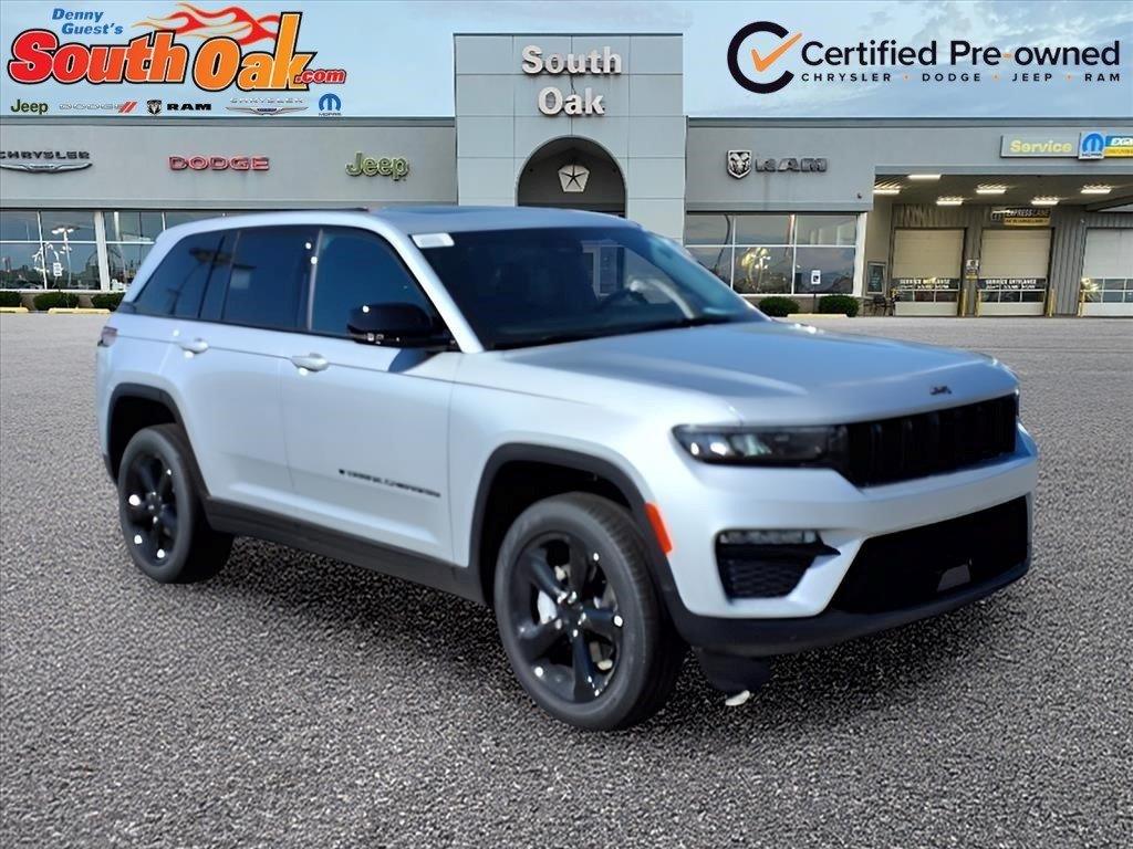 Certified 2025 Jeep Grand Cherokee Limited w/ Black Appearance Package AWD/4WD image 1