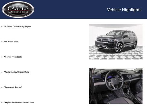 Used 2023 Volkswagen Taos SE w/ Panoramic Sunroof Package AWD/4WD image 4