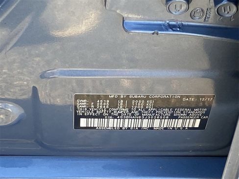 Used 2018 Subaru Legacy 2.5i Limited w/ 50th Anniversary Edition image 32