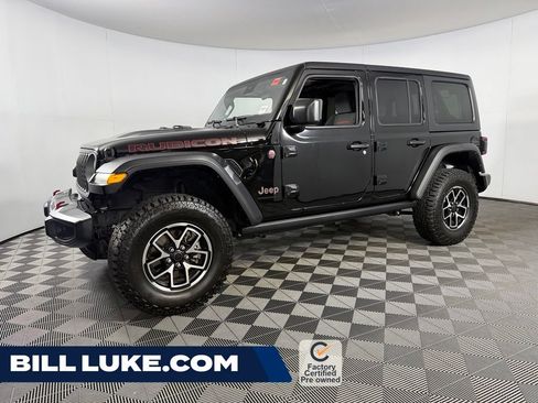 Certified 2024 Jeep Wrangler Unlimited Rubicon AWD/4WD image 1