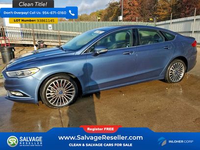 Used 2018 Ford Fusion Titanium