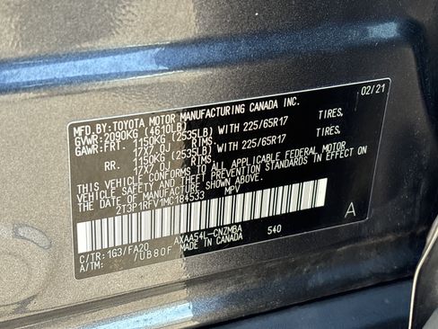 Used 2021 Toyota RAV4 XLE w/ Convenience Package AWD/4WD image 36