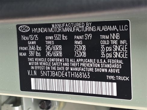 New 2026 Hyundai Santa Cruz SEL image 32