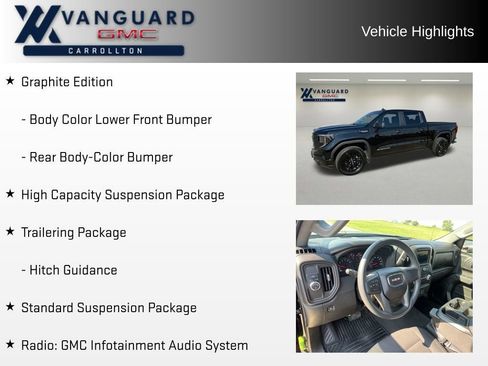 Used 2025 GMC Sierra 1500 Pro w/ Graphite Edition image 33