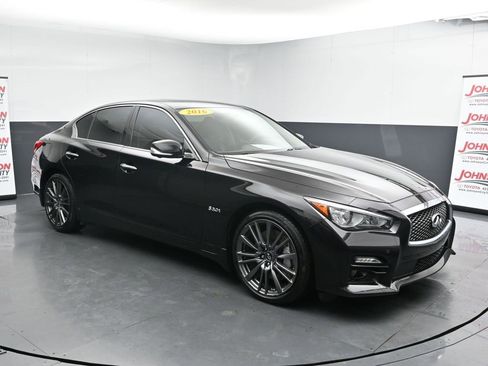 Used 2016 INFINITI Q50 Red Sport 400 image 2
