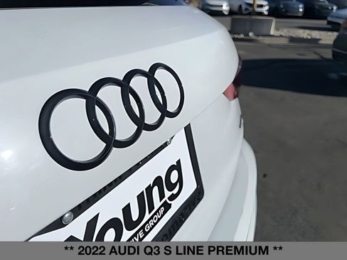 Used 2022 Audi Q3 2.0T Premium w/ Black Optic Sport Package image 14