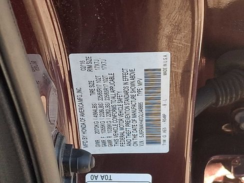 Used 2016 Honda CR-V SE image 26