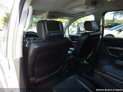 Used 2015 Nissan Armada Platinum w/ 2nd Row Captain Seat Package AWD/4WD image 45