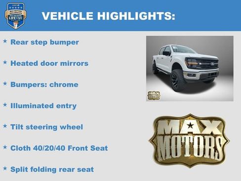 Used 2025 Ford F150 XLT w/ Equipment Group 301A Standard AWD/4WD image 12