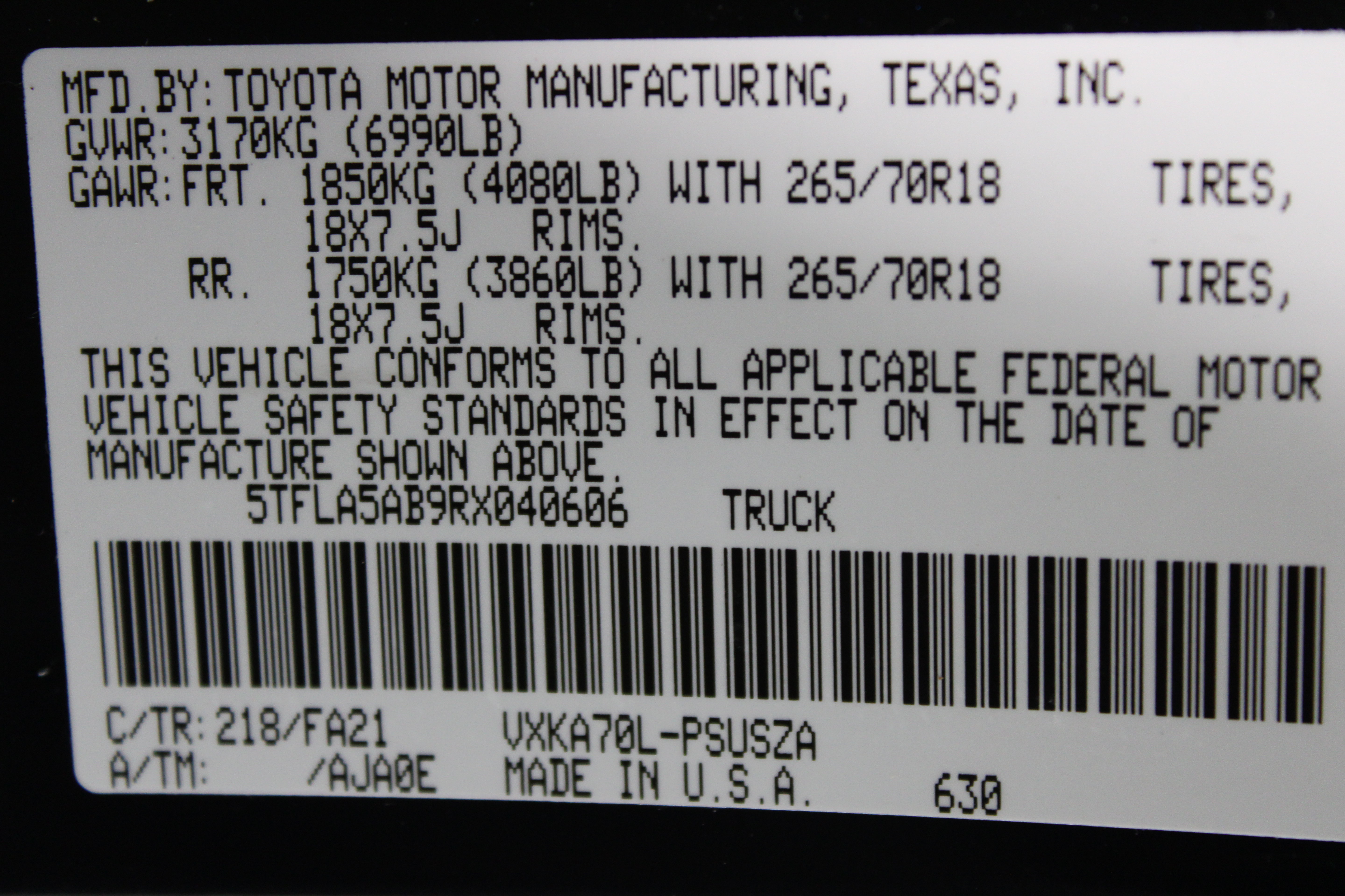 Used 2024 Toyota Tundra SR5 w/ SX Package RWD image 38