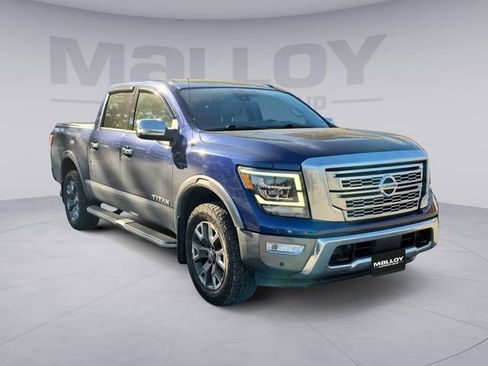 Used 2021 Nissan Titan Platinum Reserve w/ Moonroof Package AWD/4WD image 7