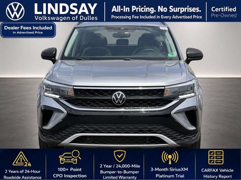 Used 2023 Volkswagen Taos S w/ Driver Assistance Package AWD/4WD image 3