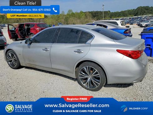 Used 2018 INFINITI Q50 Luxe w/ Essential Package (3.0T Luxe) AWD/4WD image 3