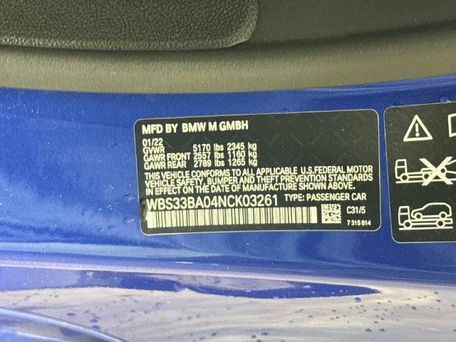 Used 2022 BMW M4 xDrive Competition AWD/4WD image 39