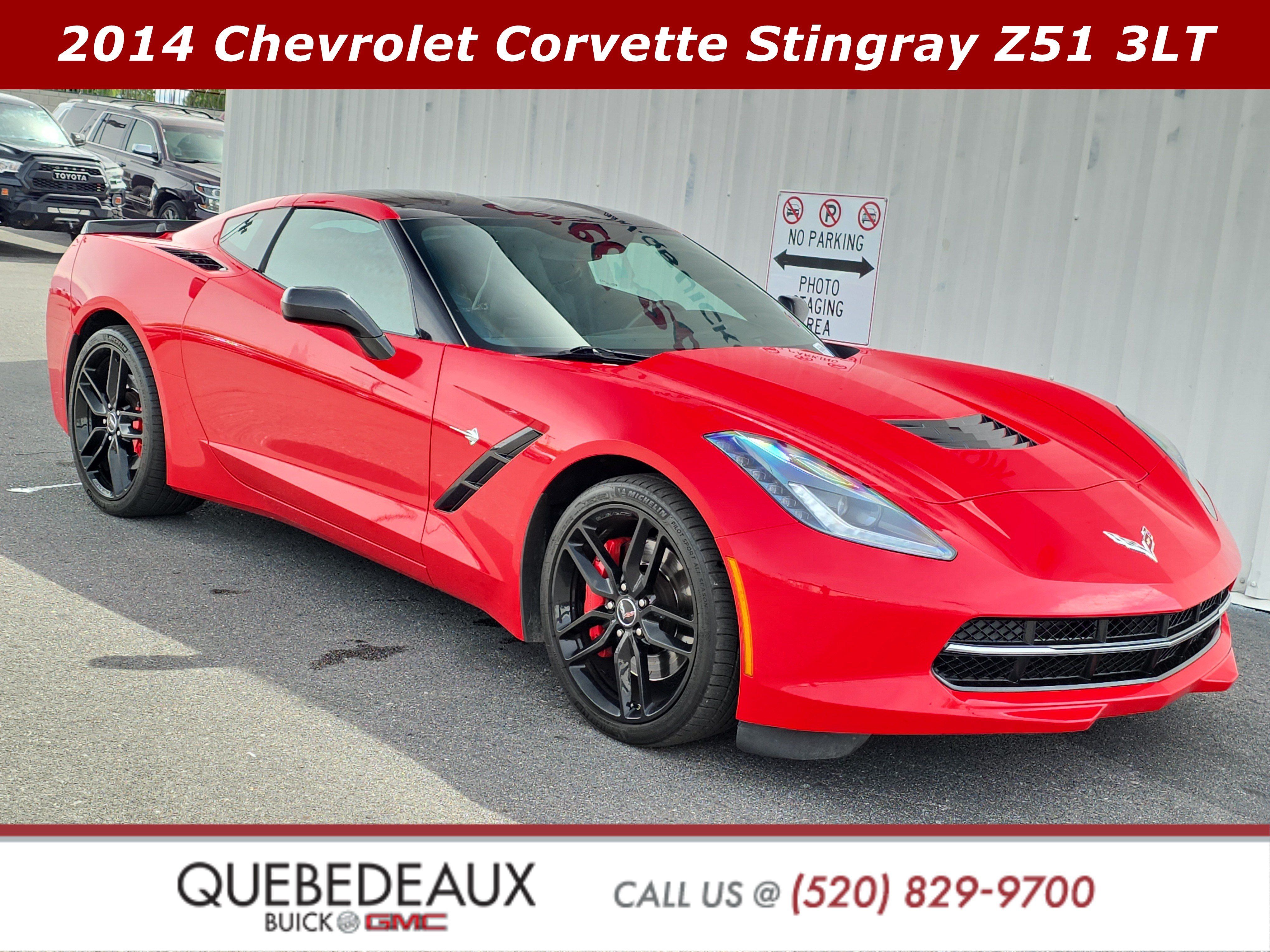 Used 2014 Chevrolet Corvette Stingray Coupe w/ 3LT Preferred Equipment Group RWD image 1