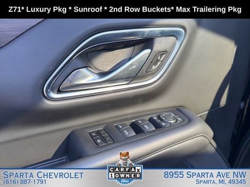 Used 2024 Chevrolet Tahoe Z71 w/ Luxury Package AWD/4WD image 22