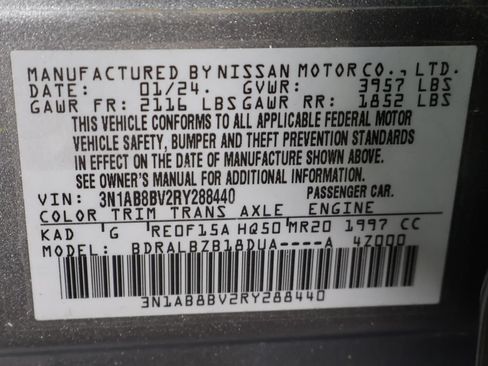 Used 2024 Nissan Sentra S FWD image 42