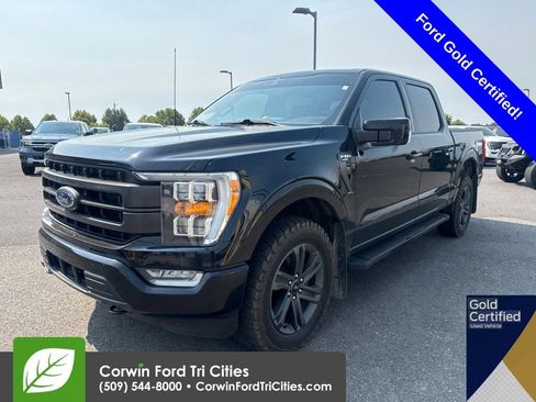 Used 2023 Ford F150 Lariat w/ FX4 Off-Road Package AWD/4WD image 3