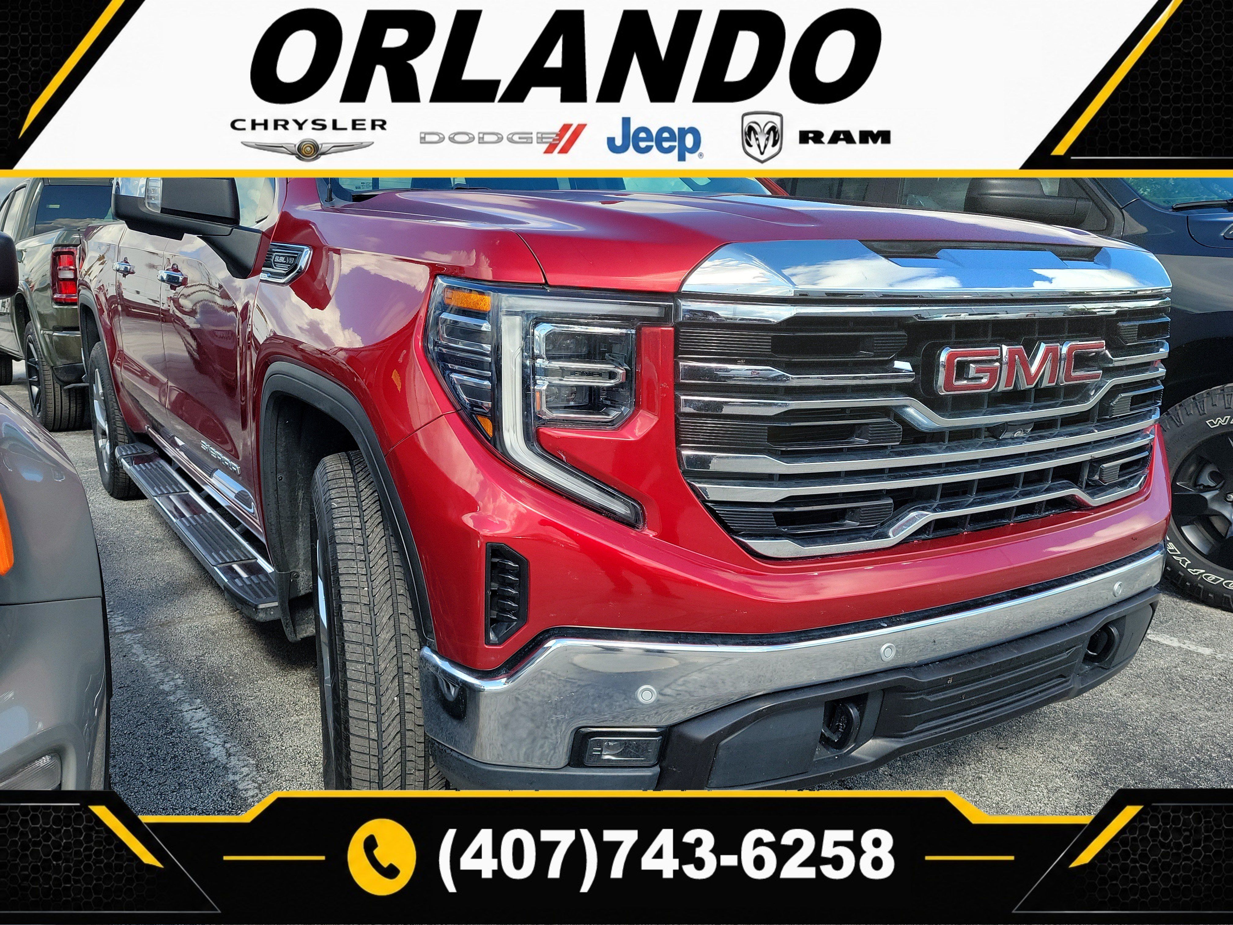 Used 2023 GMC Sierra 1500 SLT w/ SLT Premium Plus Package RWD image 1